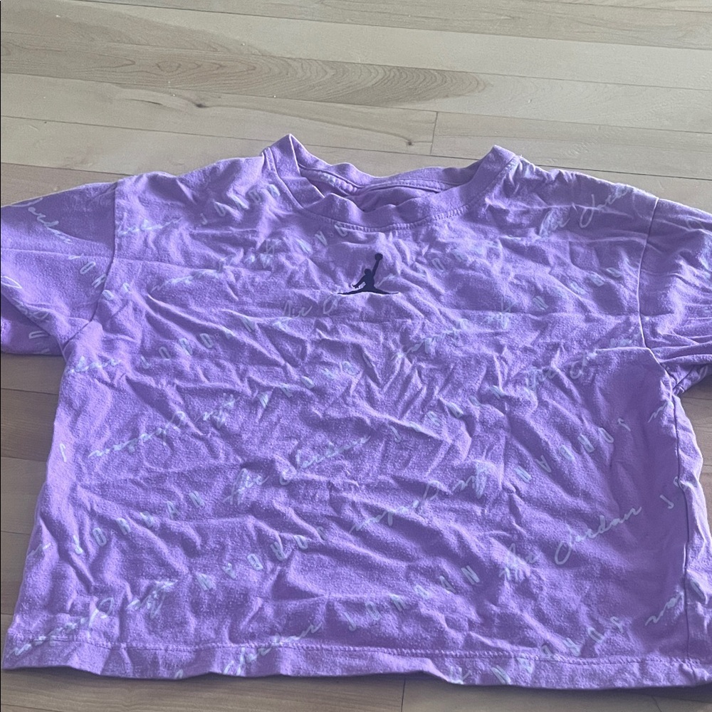 Purple Jordan Graphic T-Shirt